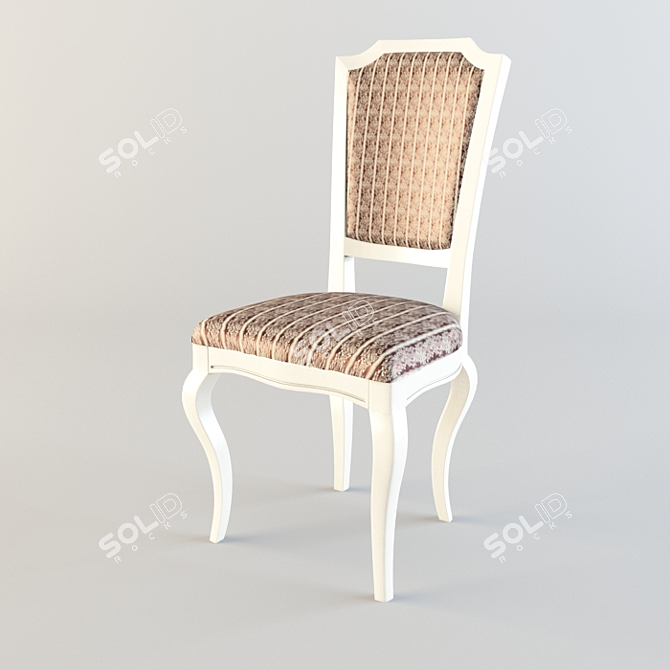 Silk Chair 3D model image 1