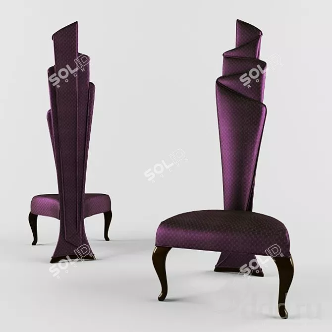 Elegant Christopher Guy Console 3D model image 1