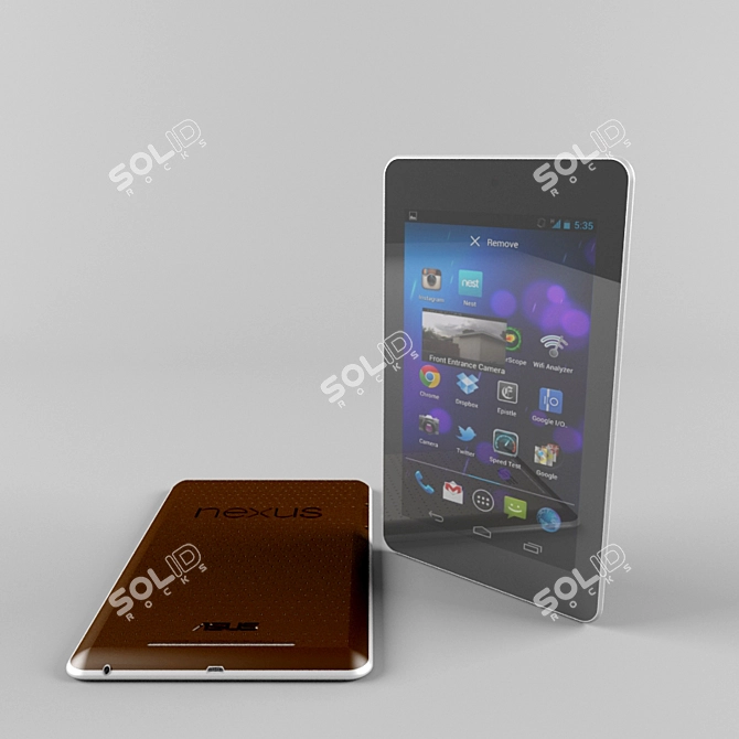 Google Nexus 7: The Ultimate Tablet 3D model image 1