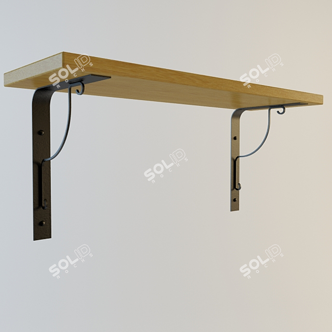 Compact IKEA Shelf 3D model image 1