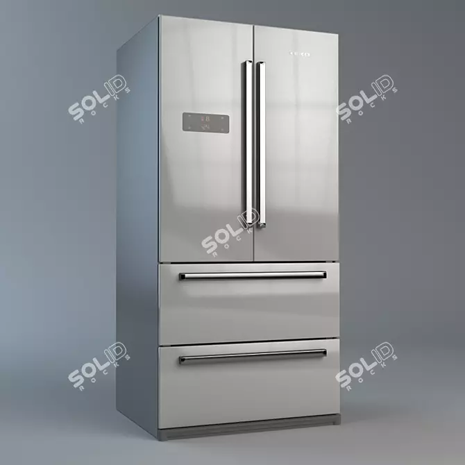 Sleek BEKO GNE 60500 X 3D model image 1