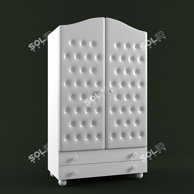 Firenze Bambolina Wardrobe 3D model image 1