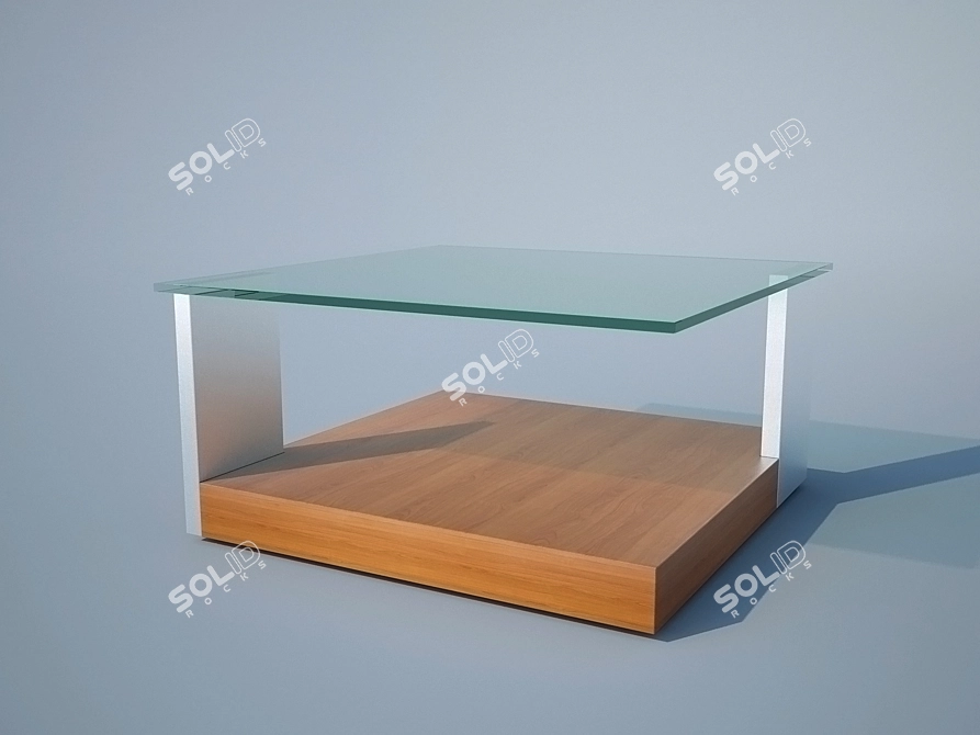 Modern Coffee Table: Rolf Benz 8591 3D model image 1