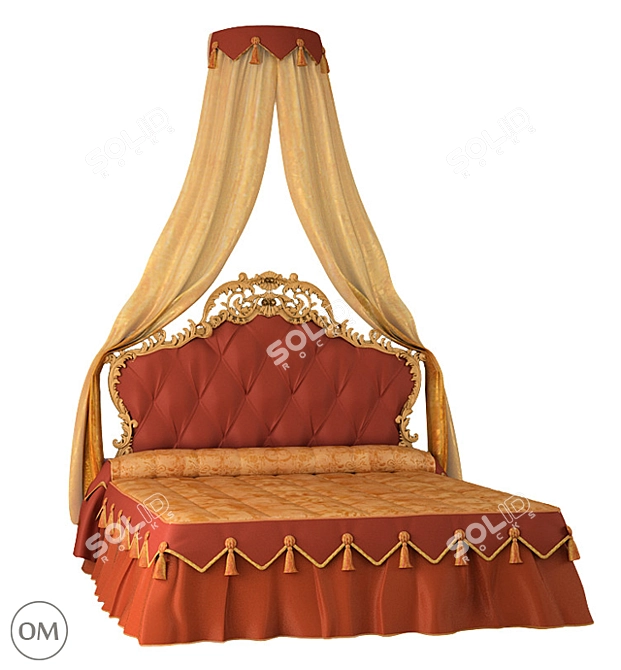 Elegant Fusion: Paolo Lucchetta / Olga Letto 3D model image 1