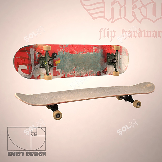 Professional GWS Board and Duane Kit 3D model image 1