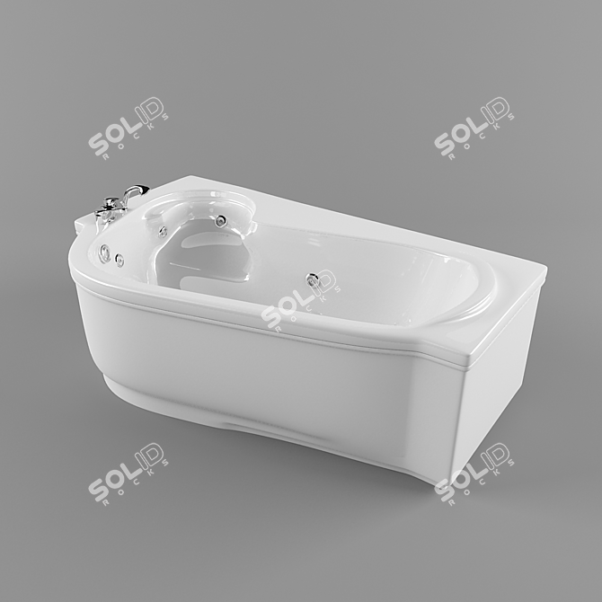 Luxury Bath: Teuco/Lenci Talocci 241 3D model image 1