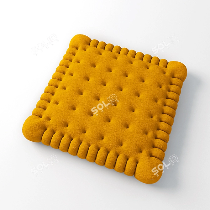 Cozy Dream Pillow 3D model image 1