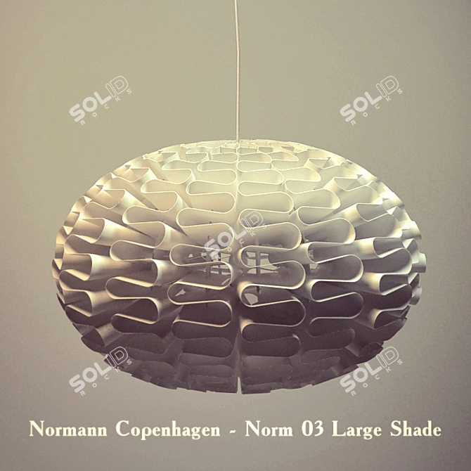  Normann Copenhagen Large Shade 3D model image 1