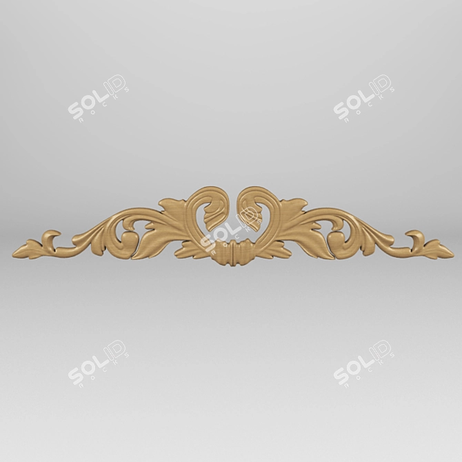 Timeless Elegance: Classic Pattern 3D model image 1