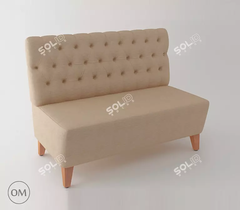 Elegant Baron Sette - Stylish and Comfortable Sandals 3D model image 1