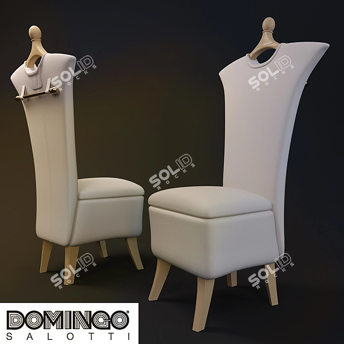 Italian Chic: Artemide Chair by Domingo Salotti 3D model image 1