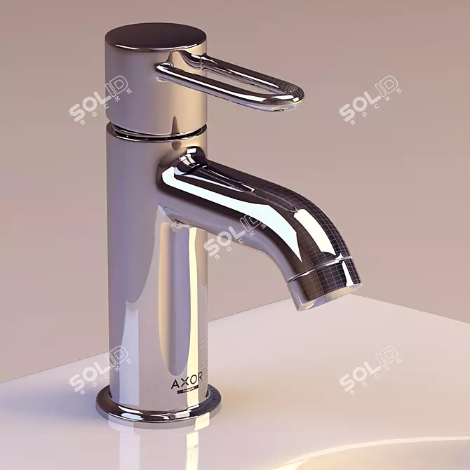 Axor Uno2 Single Lever Faucet 3D model image 1