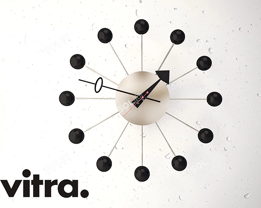 Vitra Ball Timepiece 3D model image 1