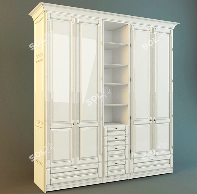 Mekran Wardrobe 3D model image 1