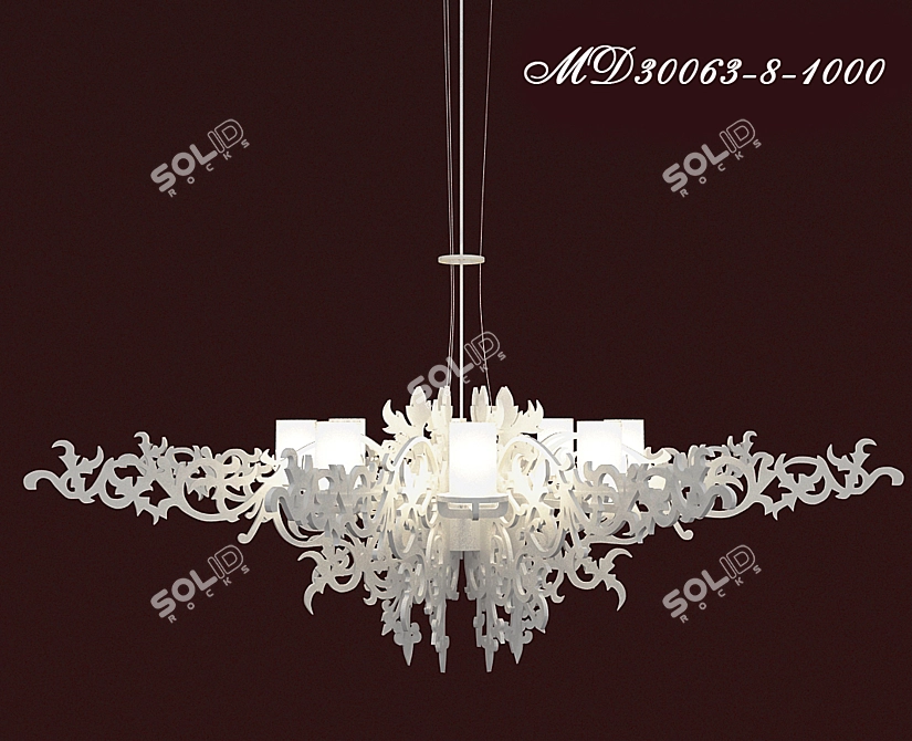 Modern Pendant Light MD30063 3D model image 1