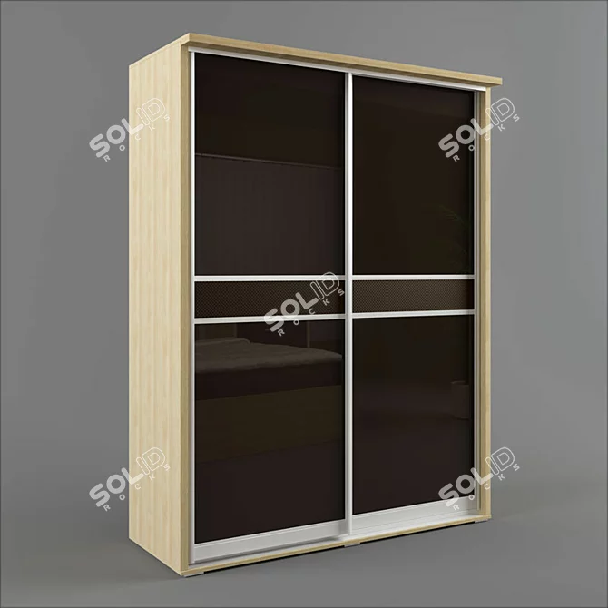 Caprice Closet: Stylish and Functional Design 3D model image 1