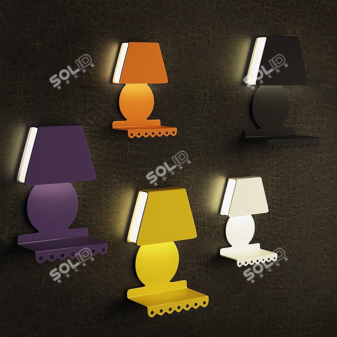 Zeroombras Sognibelli Wall Light 3D model image 1