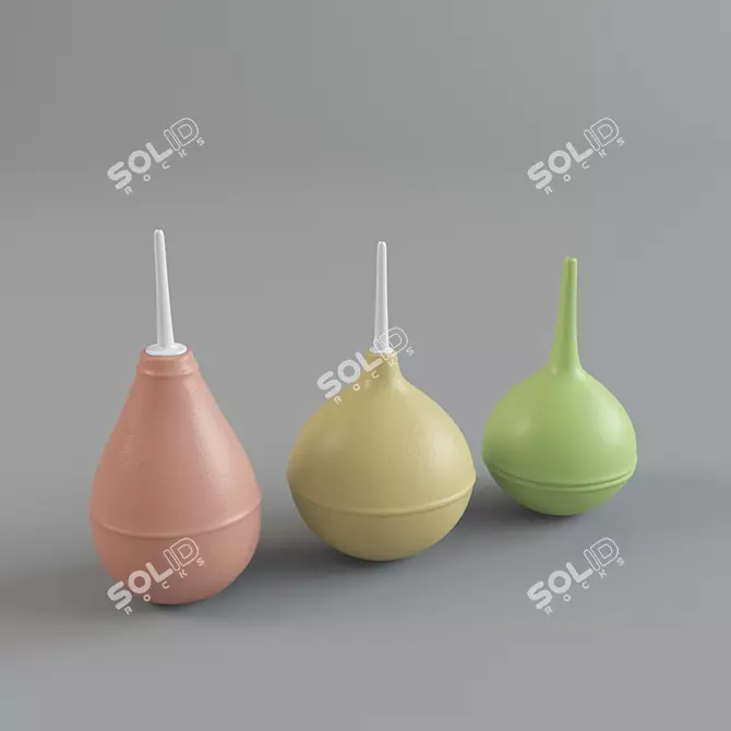 Foto-Textured Enema: 3D Deep Cleanse 3D model image 1