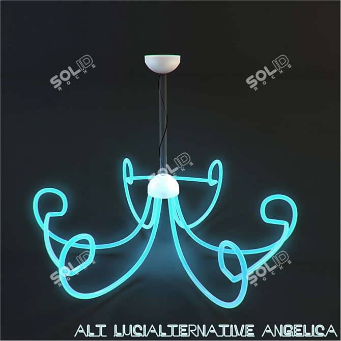  Neon Tube Lighting: Alt Lucialternative Angelica 3D model image 1