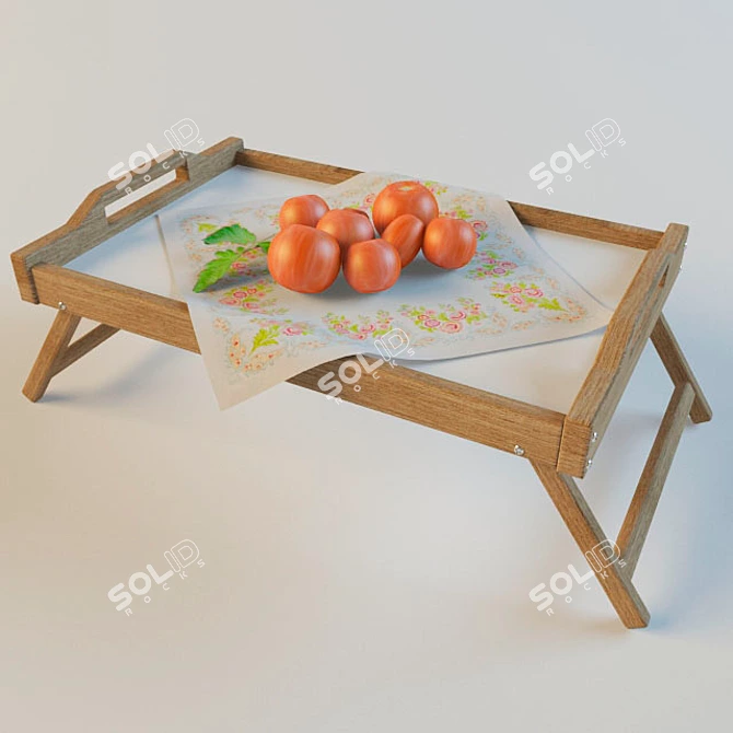 Tomatolicious Tray 3D model image 1