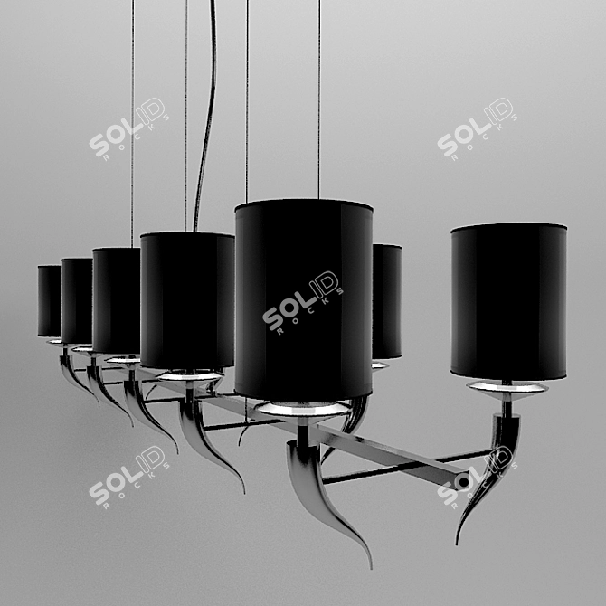 ILFARI Loving Arms Pendant Light 3D model image 1