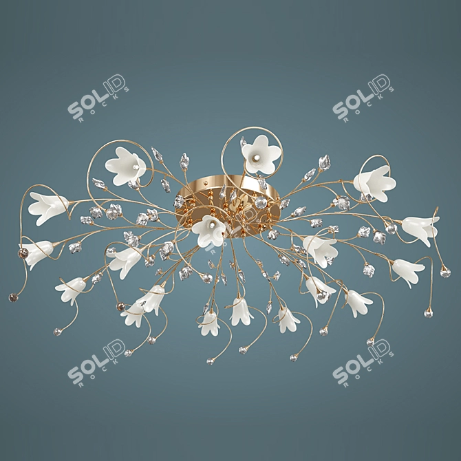 MW-LIGHT German Art Ceiling Fixture 3D model image 1