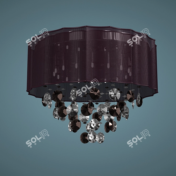 MW-LIGHT Art. 244018910: German Modern 10-Light Black Chandelier 3D model image 1