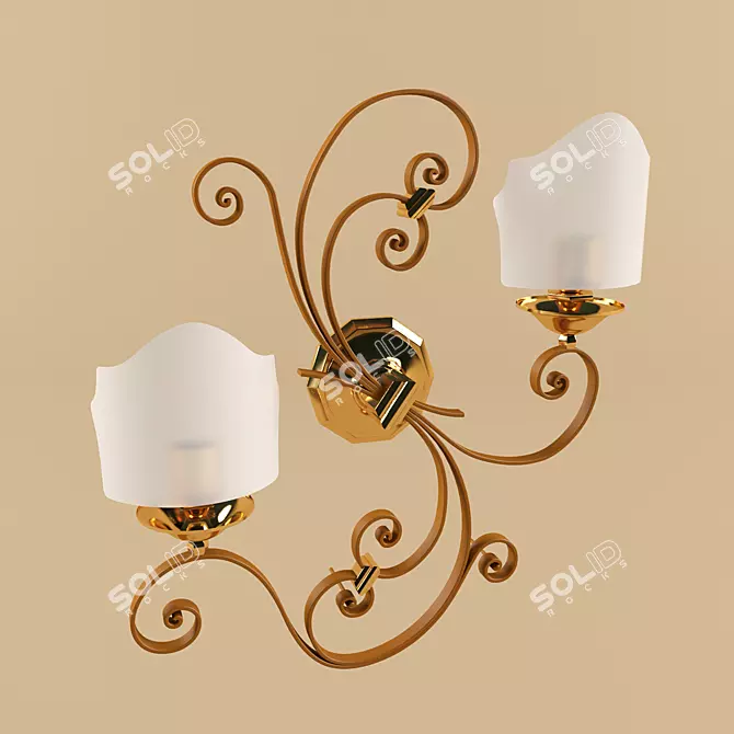 Elegant GALLO m233 Smartwatch 3D model image 1