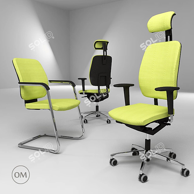 ErgoLine: Pure Comfort 3D model image 1