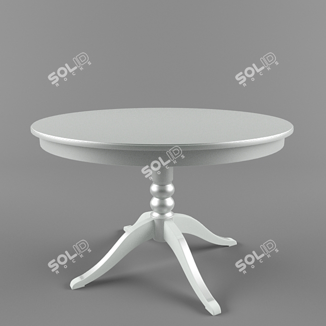 Sophisticated Liatorp Table 3D model image 1