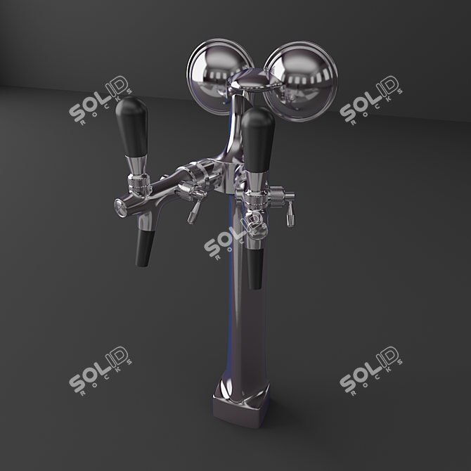 Beer Tower - 52cm Height 3D model image 1