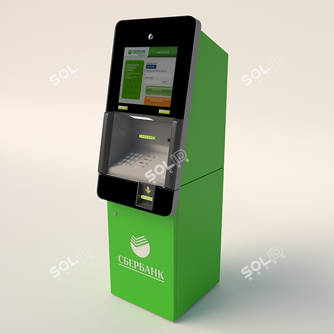 DiscoverPay Terminal 3D model image 1