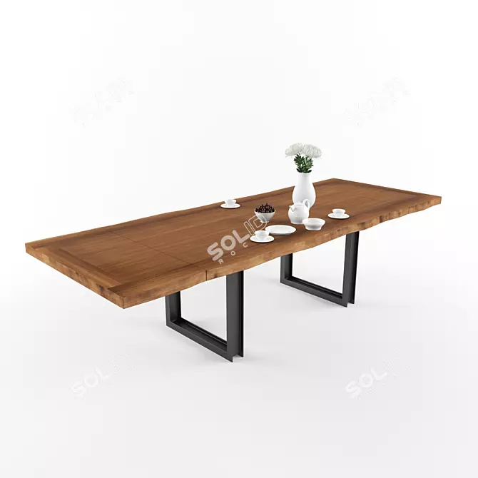 Elegant Cattelan Sigma Drive Table 3D model image 1