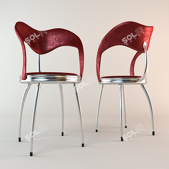 Ergo-Craft Comfort Chair 3D model image 1