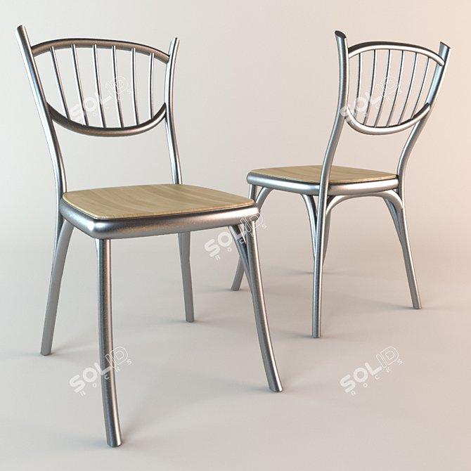 ErgoFlex Chair 3D model image 1