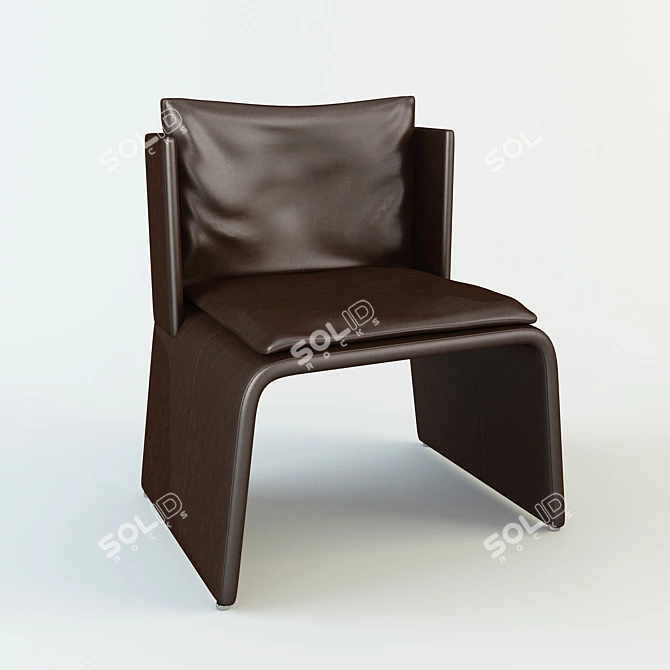 Cozy Comfort Armchair 3D model image 1