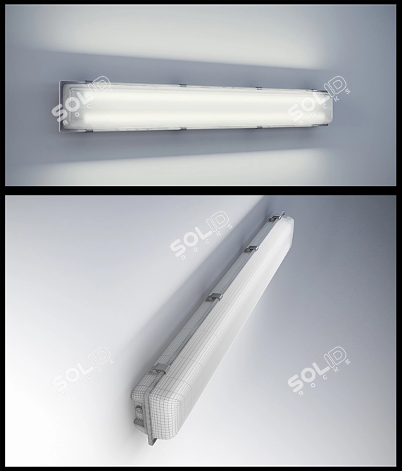 Parking Light 3D model image 1