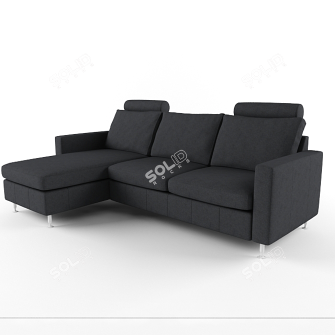 Modern Comfort Sofa 3D model image 1