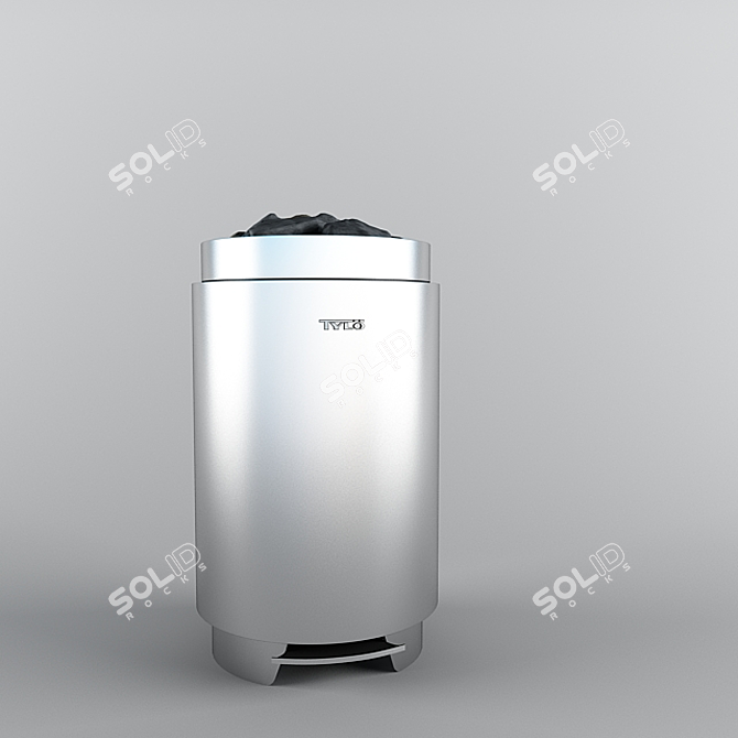 Title: Ultimate Sauna Heater 3D model image 1