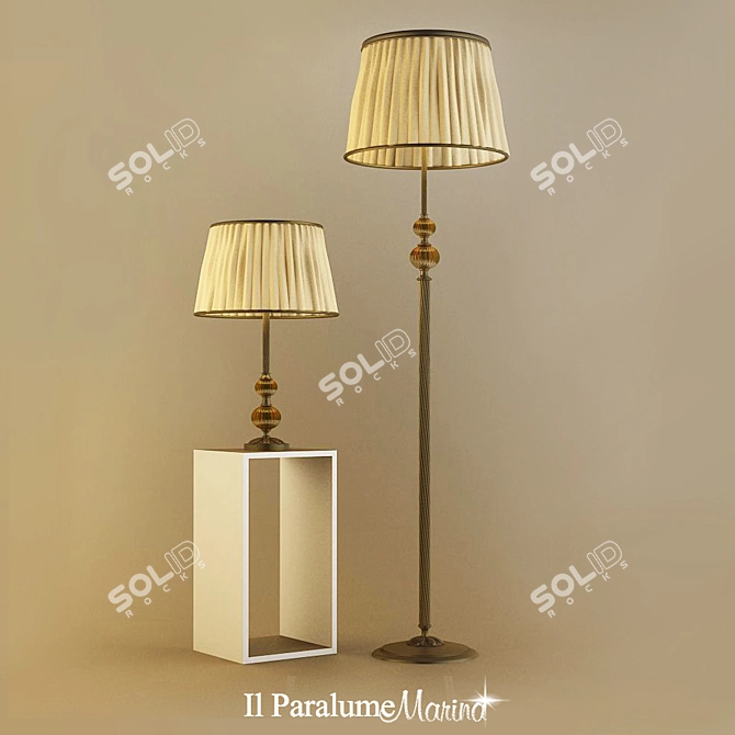 Elegant Lighting Solution: IL PARALUME MARINA 3D model image 1