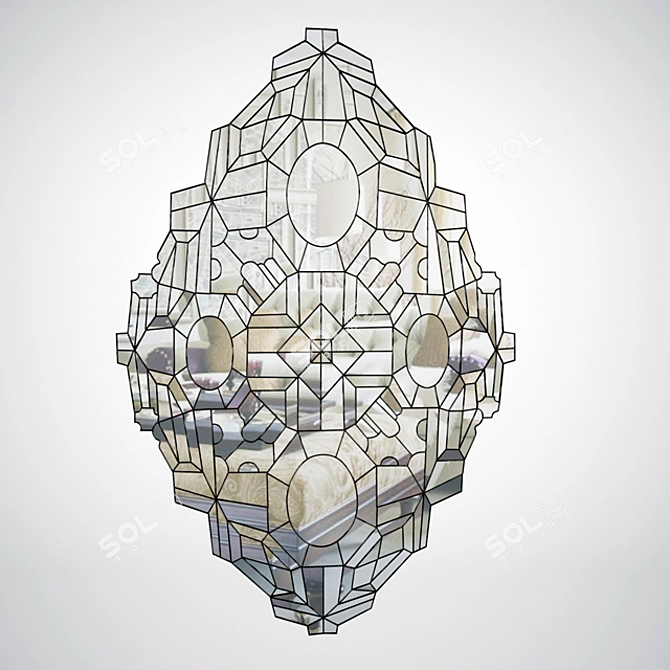 Elegant Reflective Chic 3D model image 1