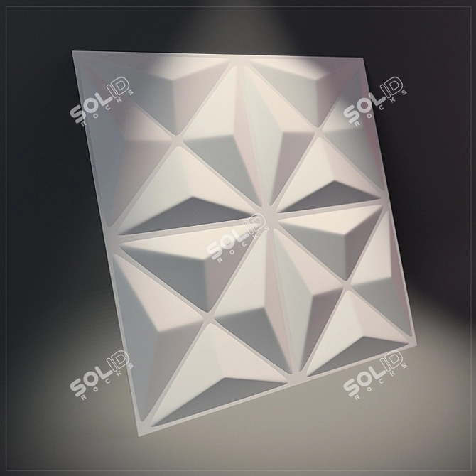 Elegant Cullinans WallArt Panel 3D model image 1