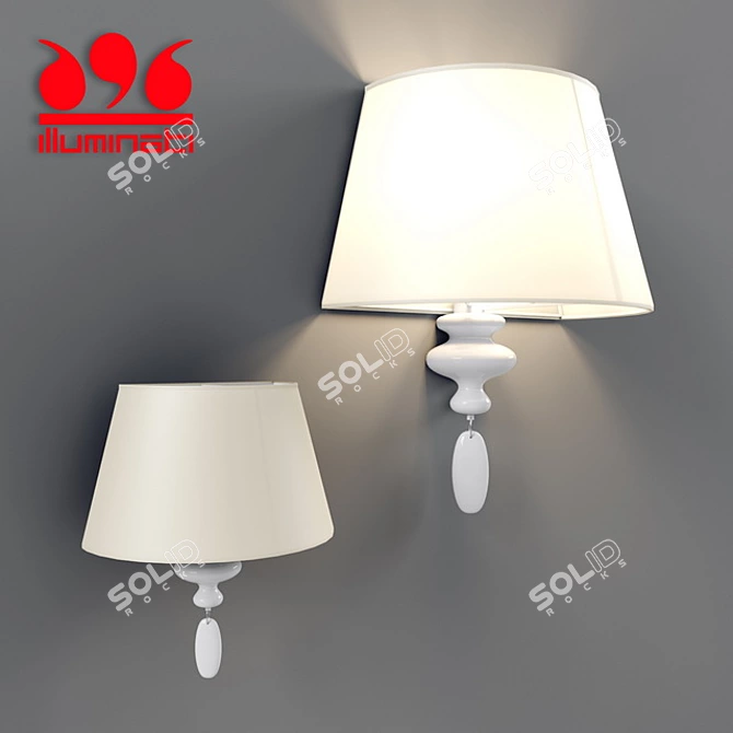 Paradiso Illuminati Pendant Light 3D model image 1