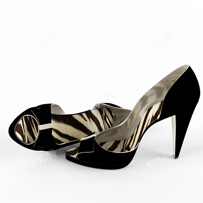 Archive Files: Shoes with Textures 3D model image 1