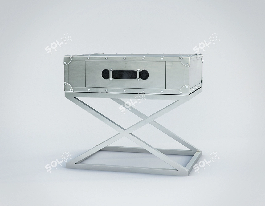 Elegant Eichholtz Barclay Table - Timeless Design 3D model image 1