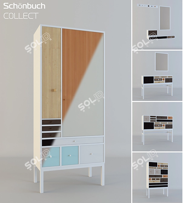 Schoenbuch Collect - Versatile Furniture Set 3D model image 1