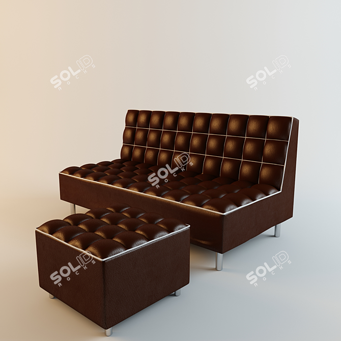 Forest Dream Sofa 3D model image 1