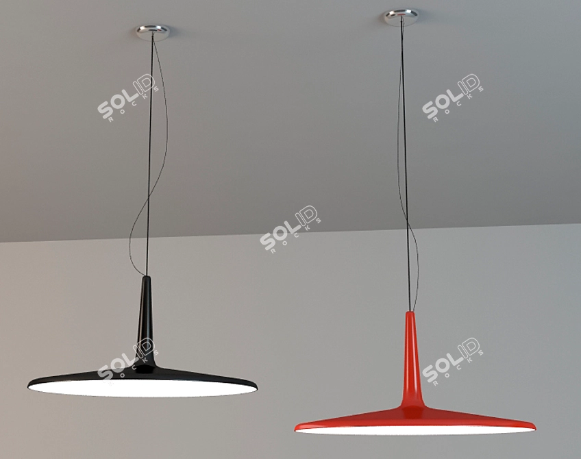 Vibia Scan: Modern Elegance in One 3D model image 1