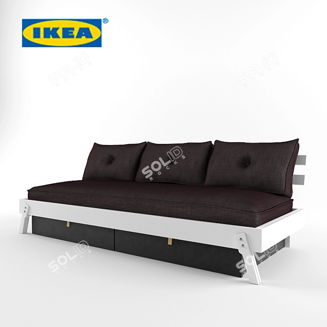 Modern and Versatile IKEA PS 2012 3D model image 1