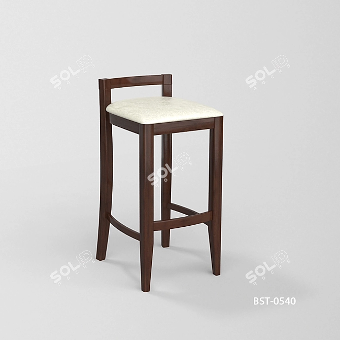 Modern Bar Chair BST-0540 3D model image 1